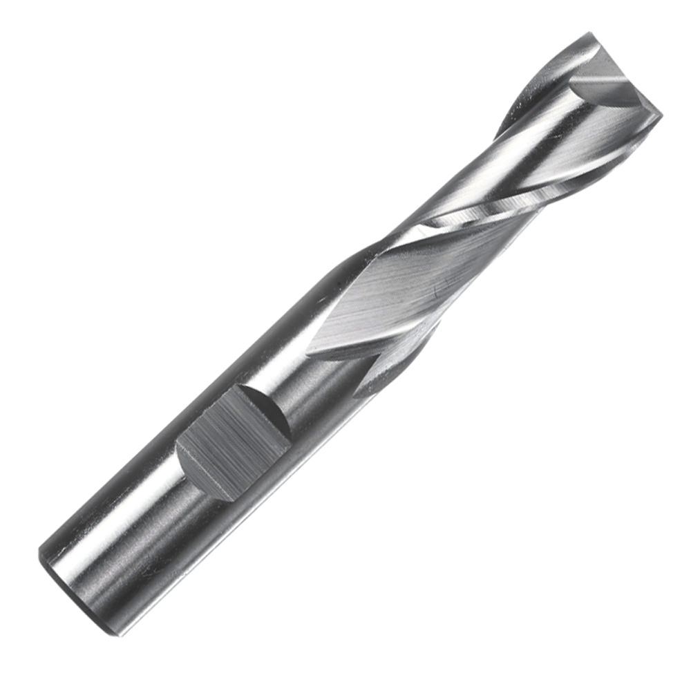 HSS 2FL END MILL: 5/8X5/8