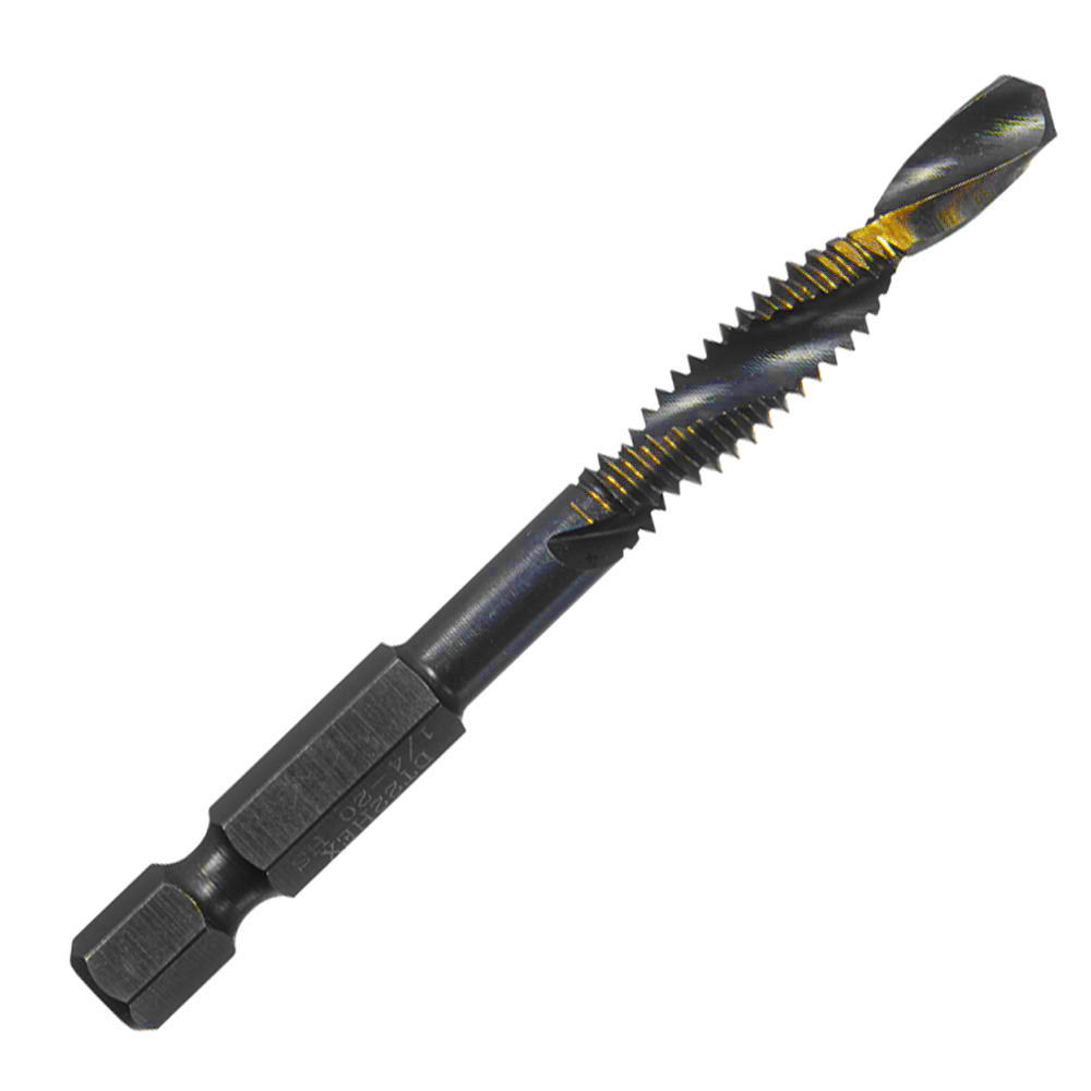 HSS HEX DRILL/TAP: 1/2-13