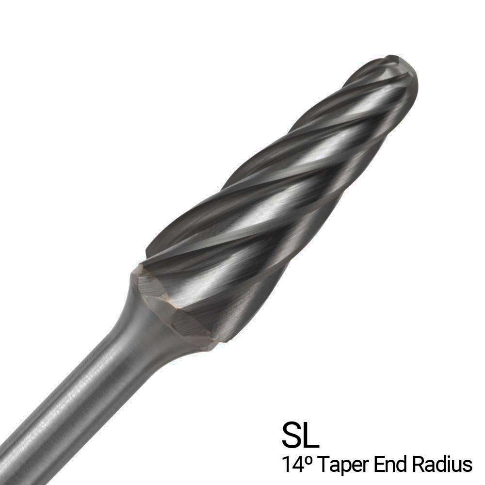 SC 14° TAPER W/RAD DC BUR: SL5NF