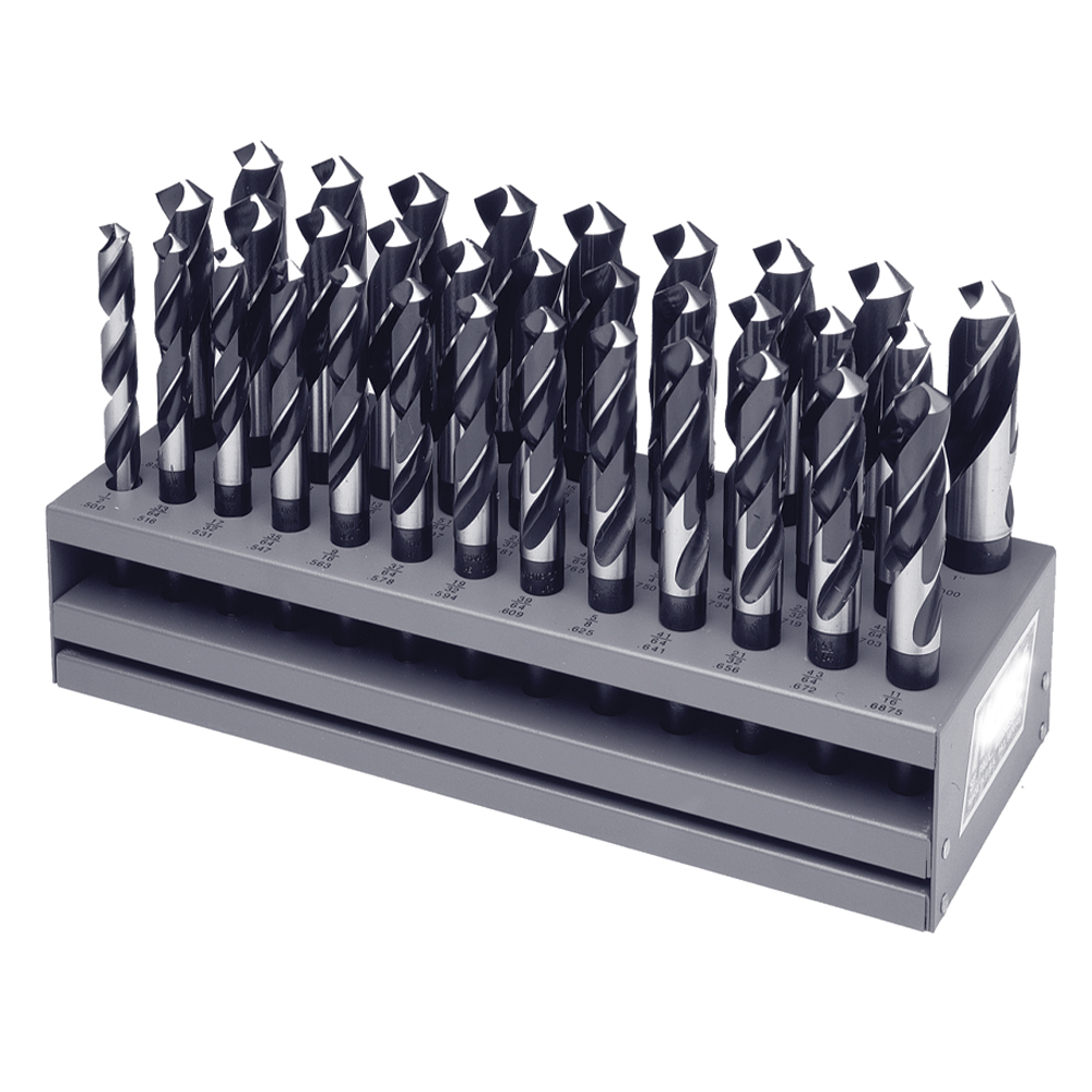 HSS BRUTE SILVER & DEMING DRILL SET (33)