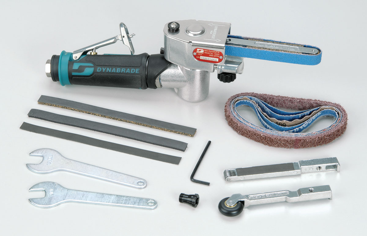 Mini-Dynafile II Abrasive Belt Tool Versatility Kit