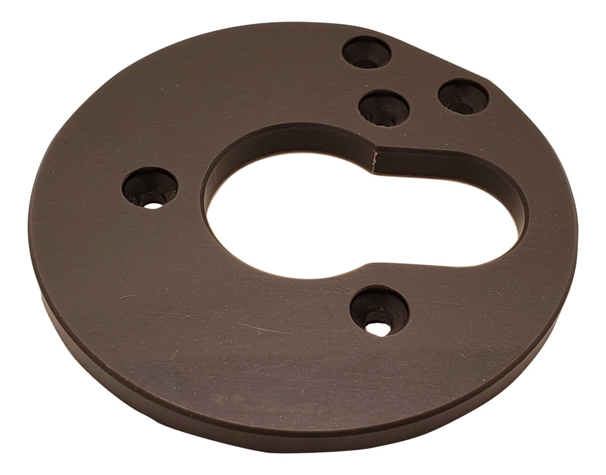 Plate, 3-1/2" Vacuum Base Shroud