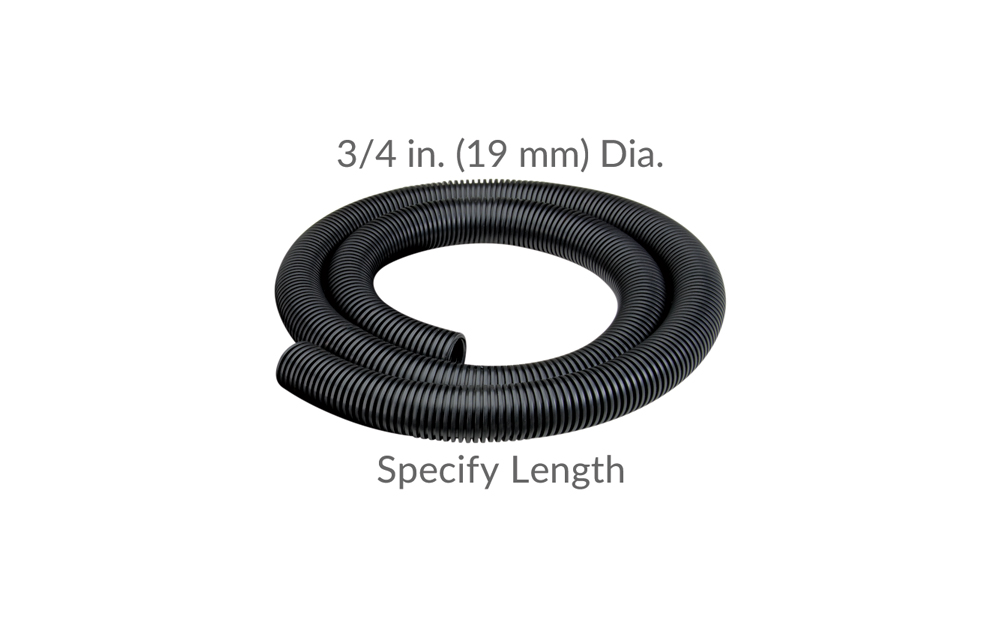 3/4" Static Conductive Hose, Black