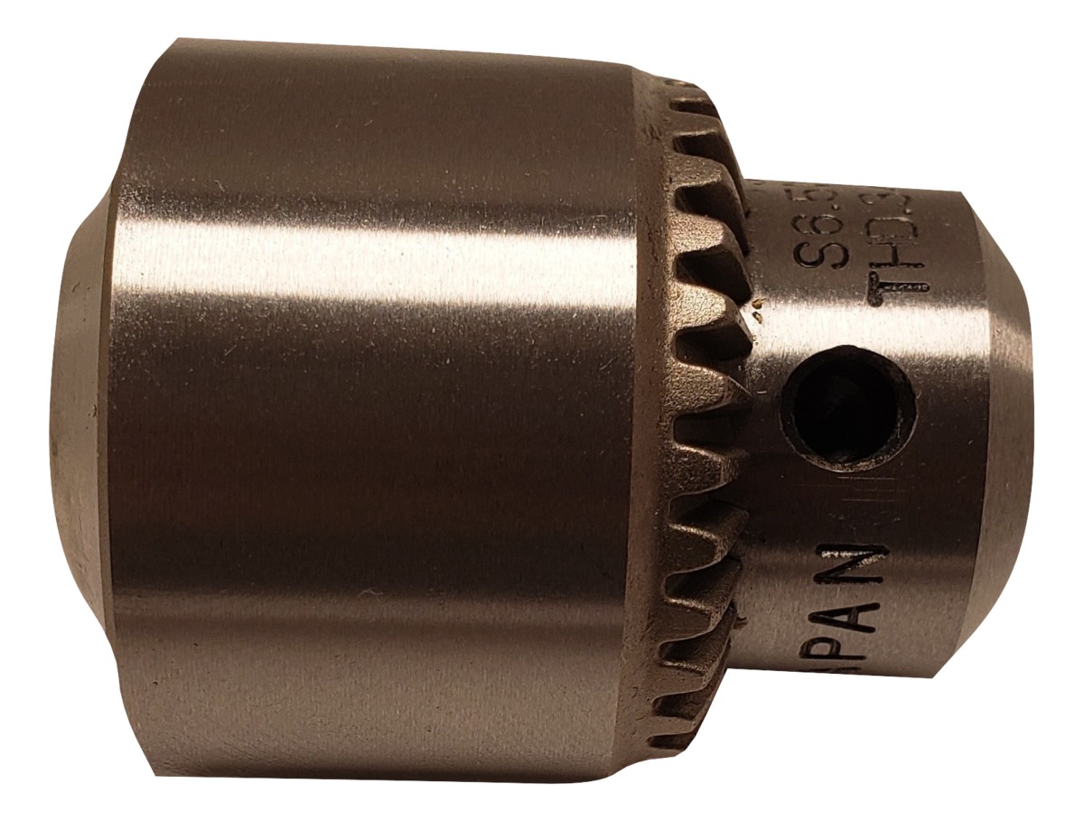 Drill Chuck, 1/4" Capacity, 3/8"-24 Thread