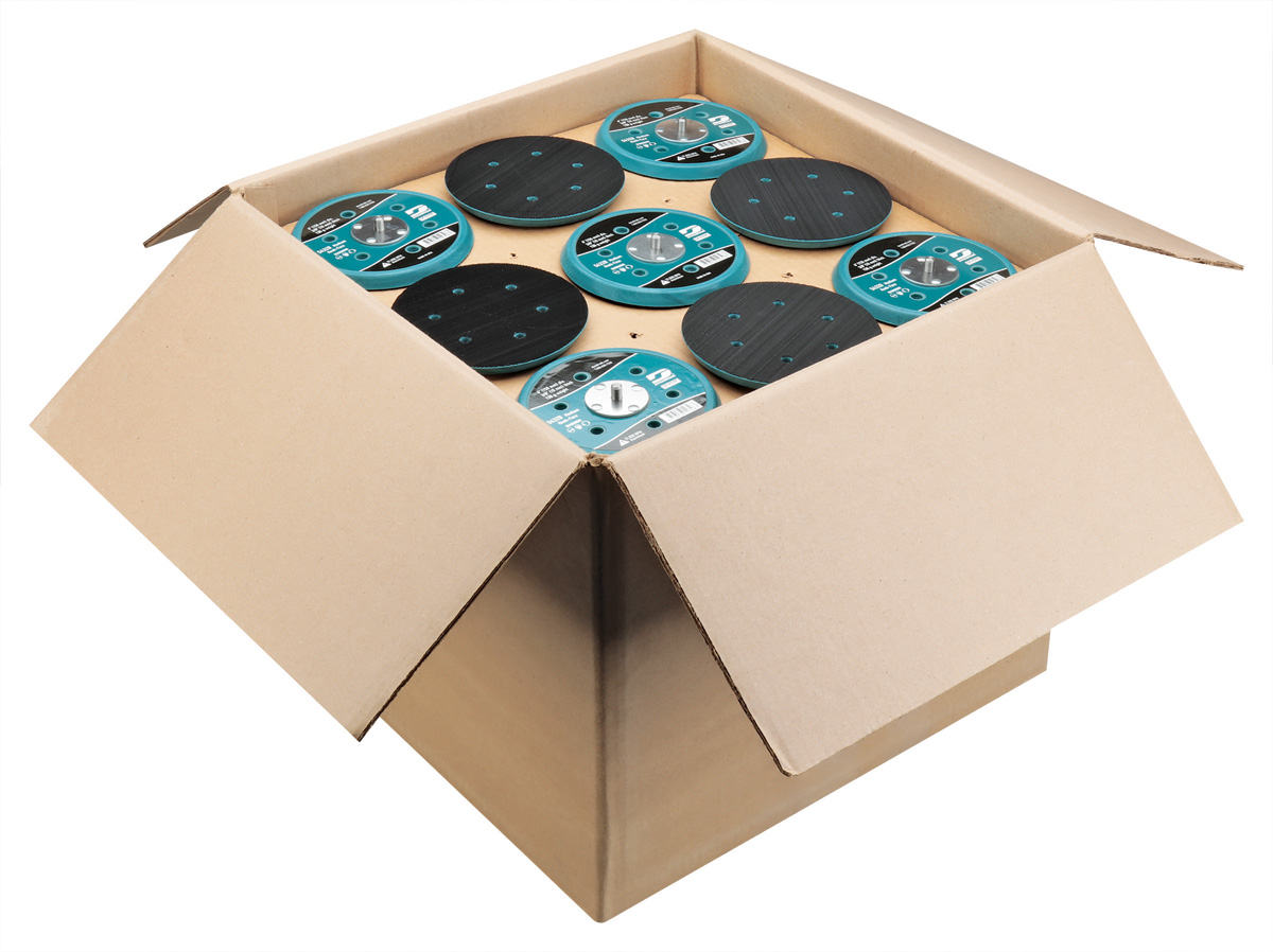 Bulk Packed 6" (152 mm) Dia. Vacuum Disc Pad, Vinyl-Face, Must Order in Quantities of 180