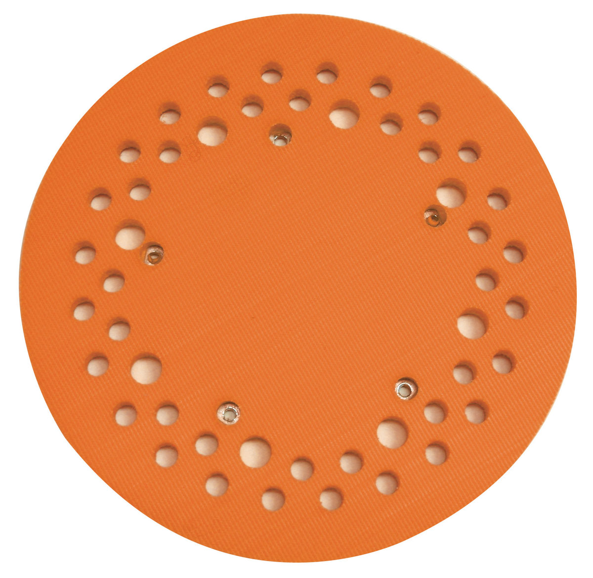 8" (203 mm) Dia. Vacuum Disc Pad, Hook-Face, 48 Holes