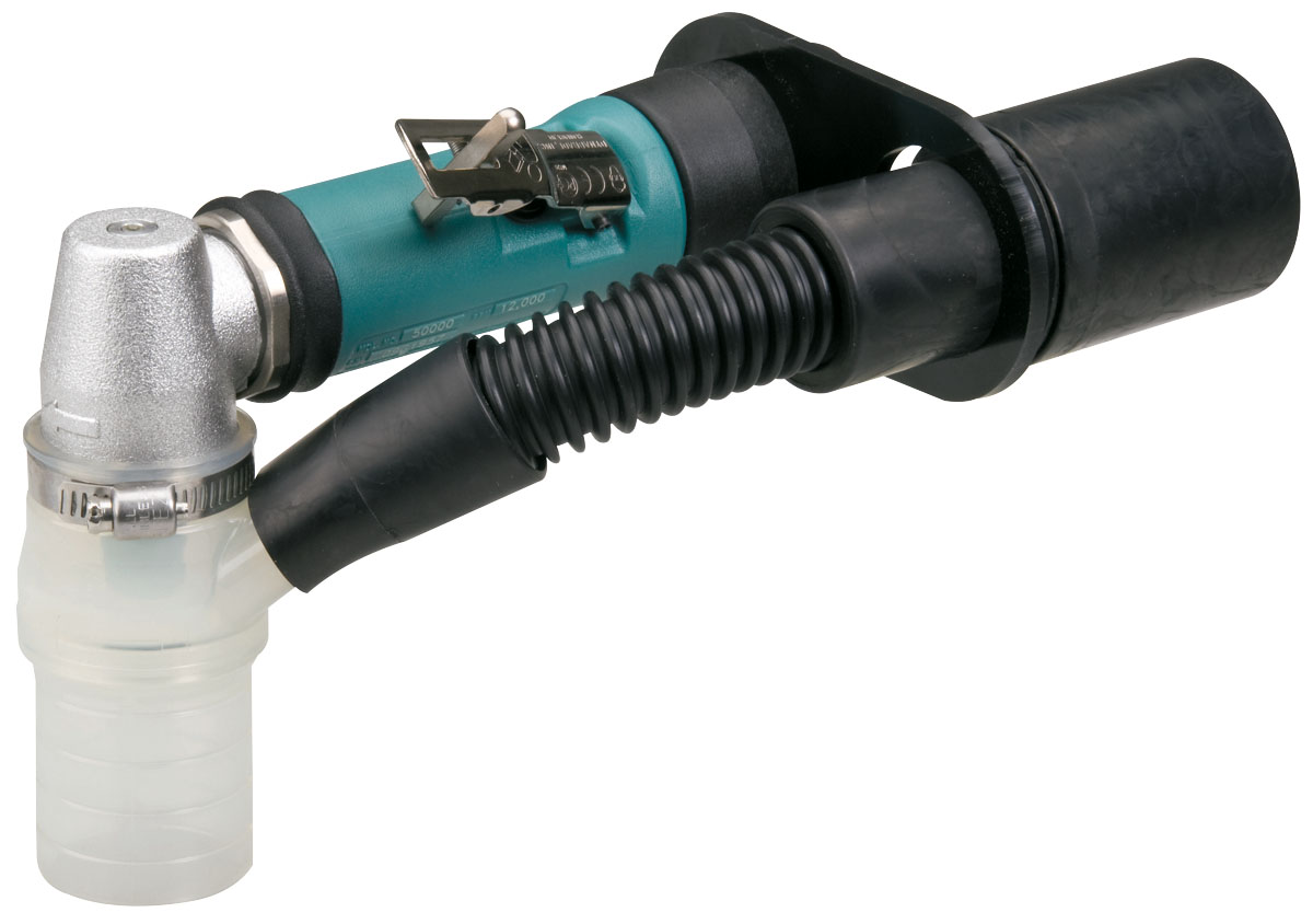 .4 hp Right Angle Die Grinder, Central Vacuum