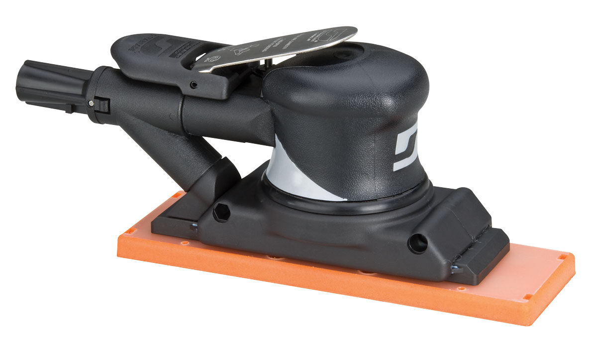 2-3/4" W x 8" L (70 mm x 203 mm) Dynaline Sander, Self-Generated Vacuum