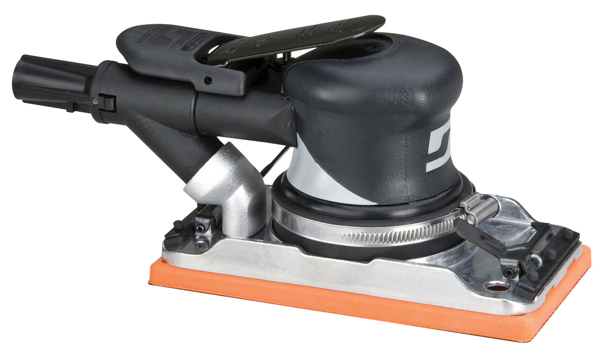 3-2/3" W x 7" L (93 mm x 178 mm) Dynabug Orbital Sander, Vac-Ready