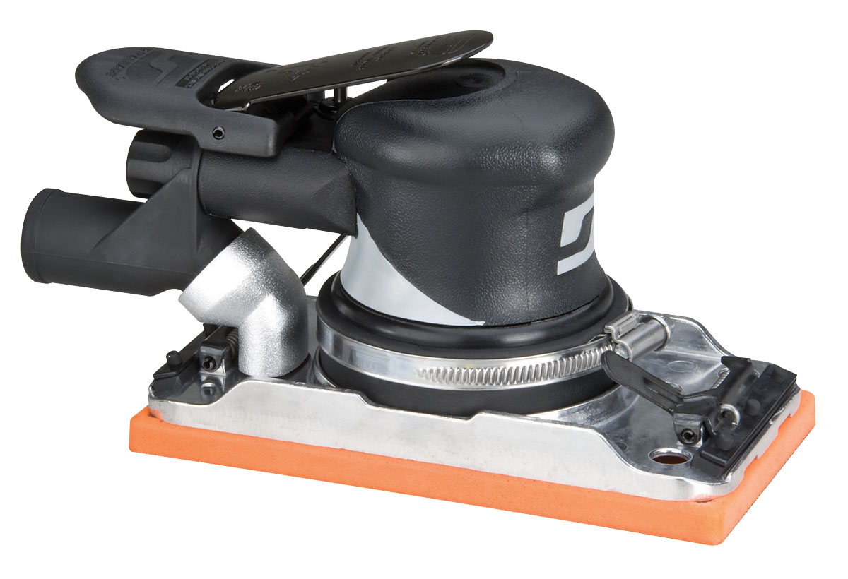 3-2/3" (93 mm) W x 7" (178 mm) L Dynabug Orbital Sander, Central Vacuum