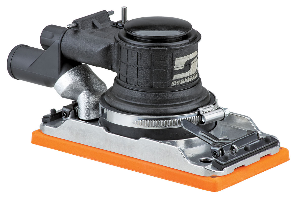 3-2/3" (93 mm) W x 7" (178 mm) L Dynabug Orbital Sander, Central Vacuum