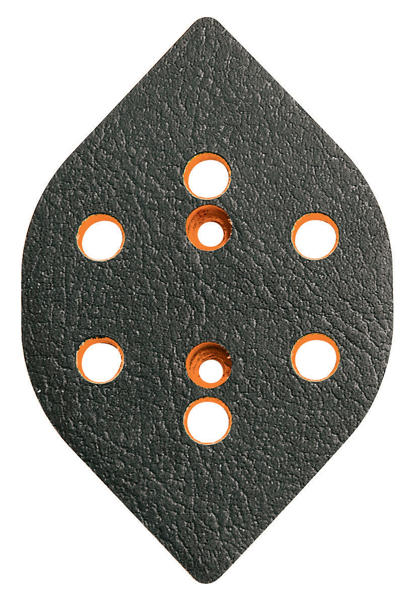 Vacuum Dynafine Tear-Drop Disc Pad, Vinyl-Face