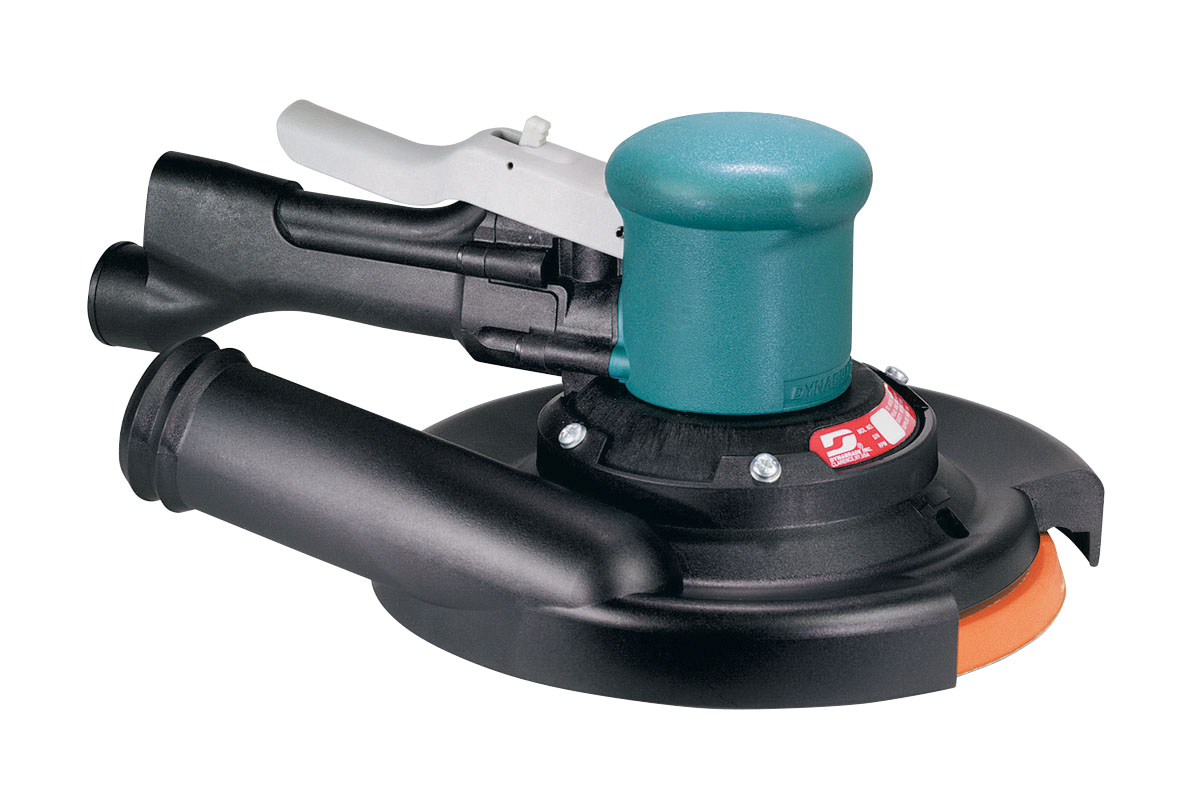 8" (203 mm) Dia. Central Vacuum Two-Hand Dynorbital Random Orbital Sander