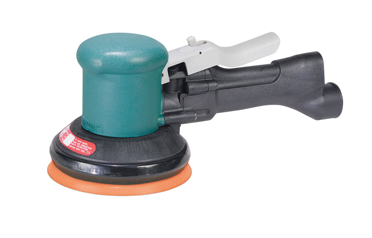 5" (127 mm) Dia. Two-Hand Dynorbital Random Orbital Sander, Self-Generated Vacuum