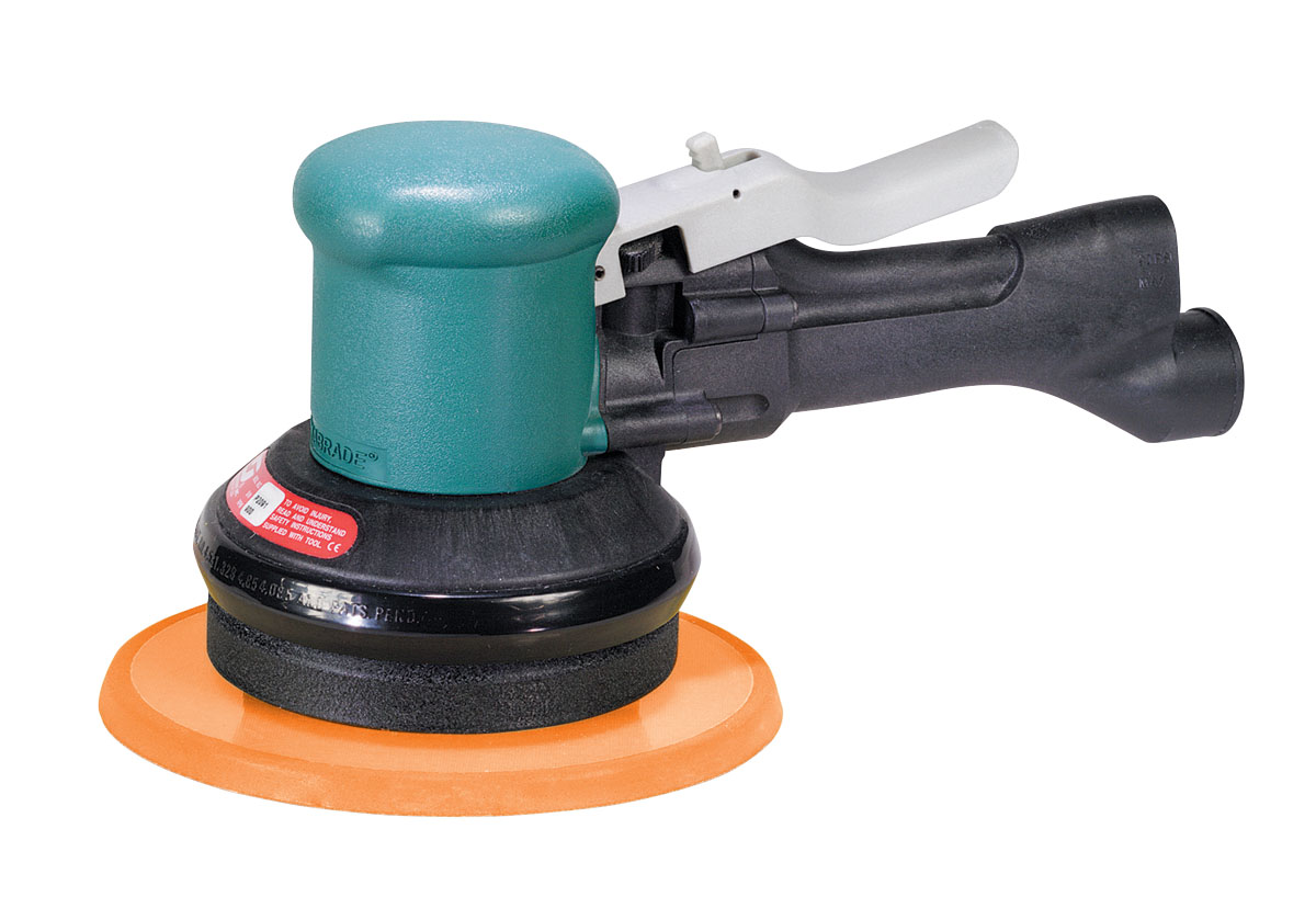 6" (152 mm) Dia. Two-Hand Gear-Driven Sander, Non-Vacuum