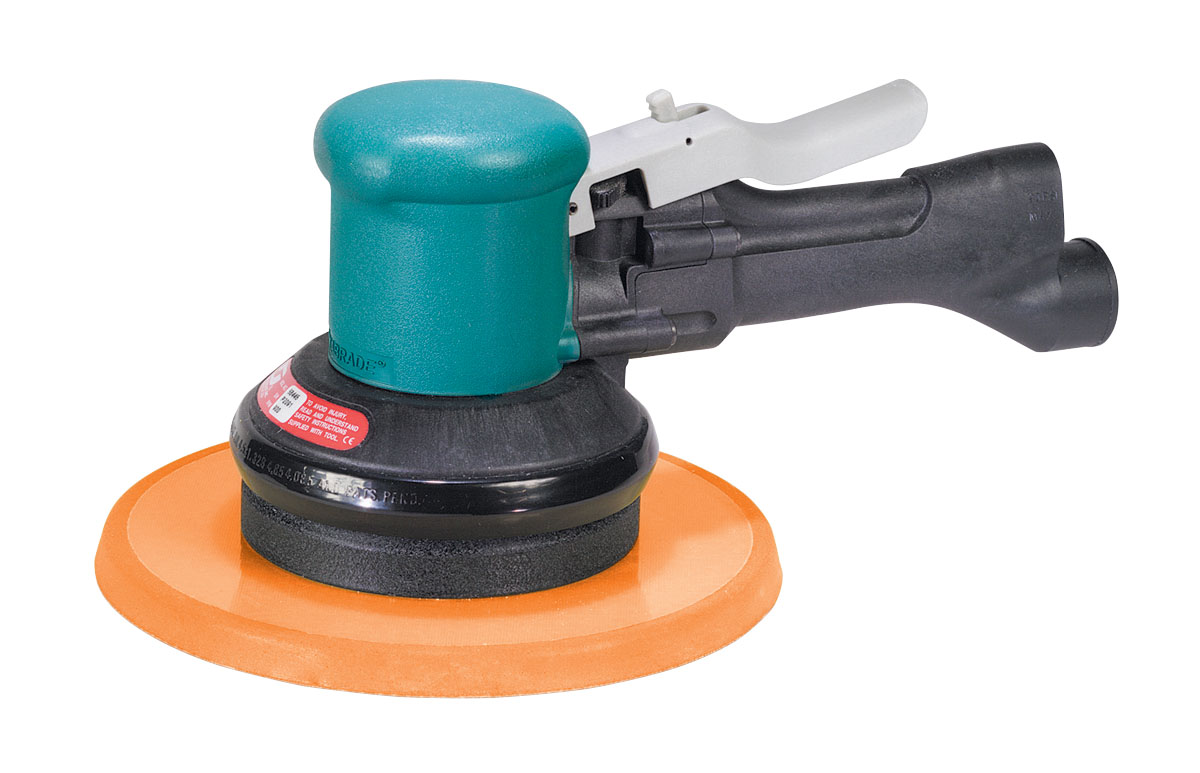 8" (203 mm) Dia. Two-Hand Gear-Driven Sander, Non-Vacuum