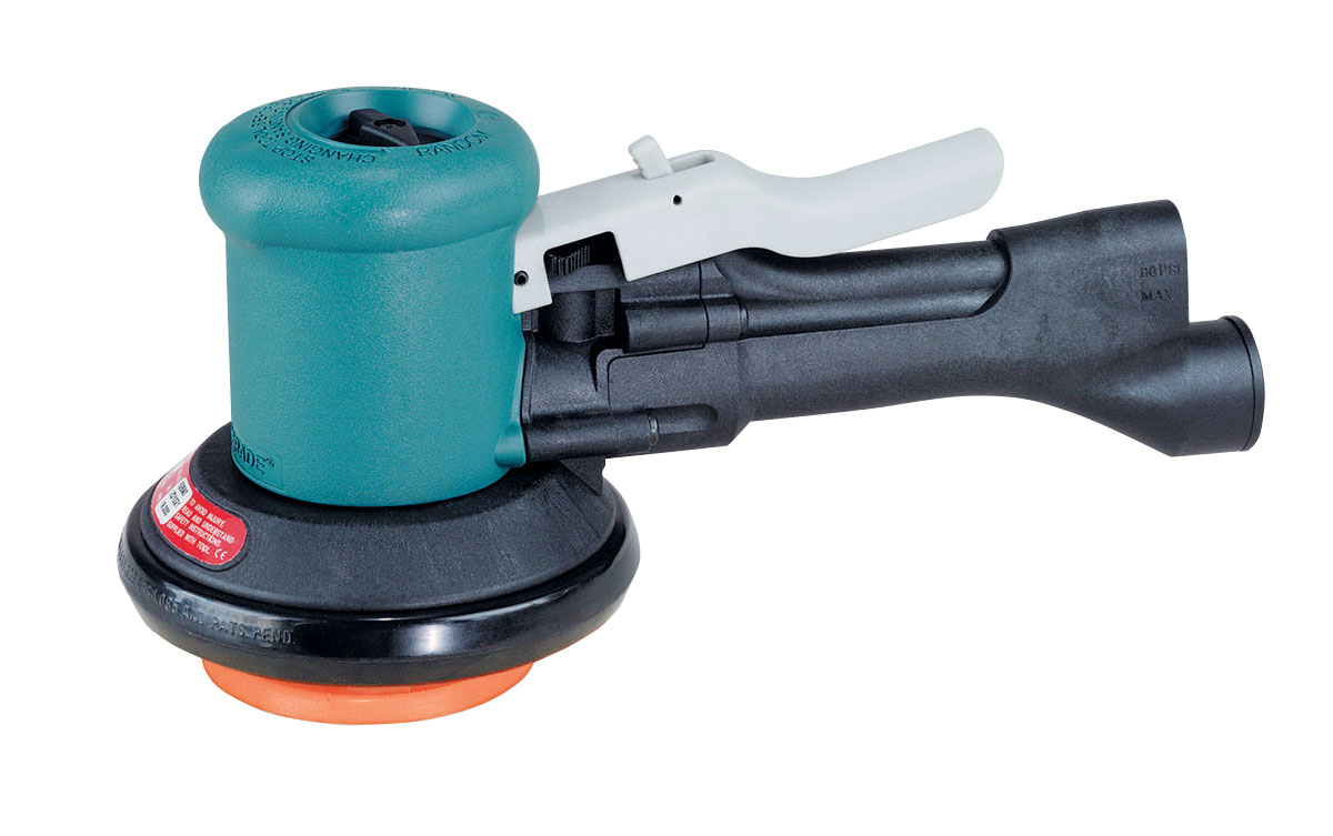 3" (76 mm) Dia. DynaLocke Dual-Action Sander, Self-Generated Vacuum