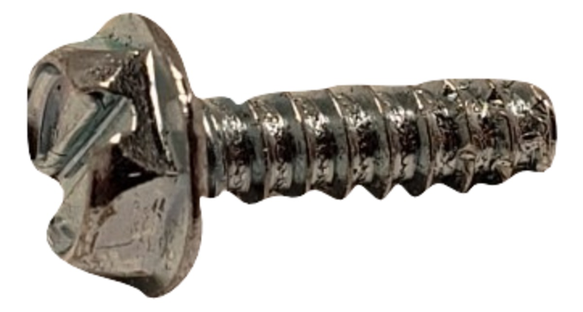 Screw 10 x 3/4" SL Hex Head