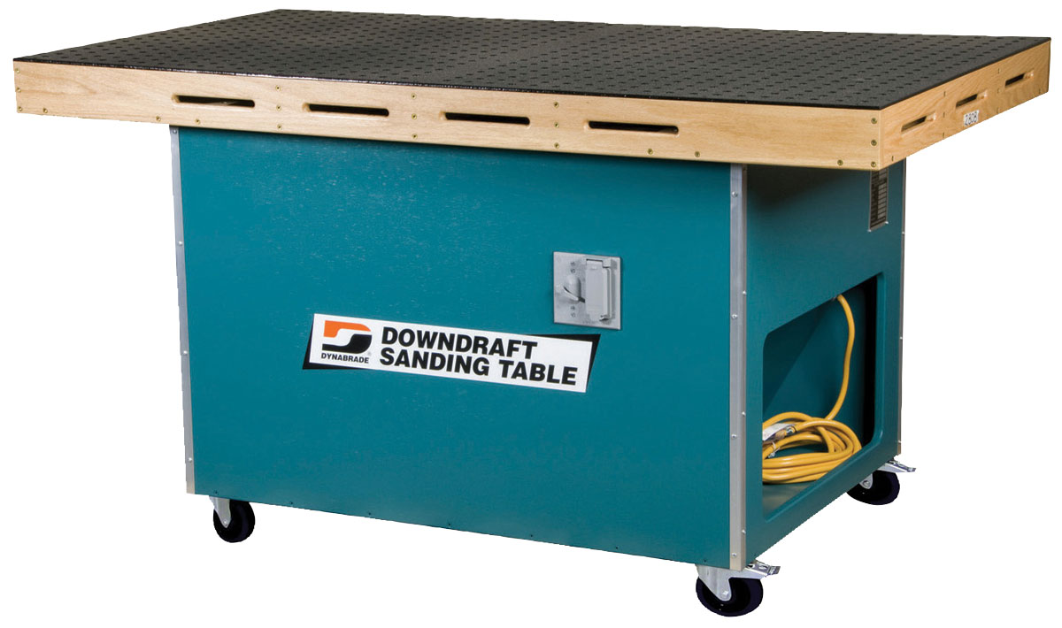 33" (84 cm) W x 60" (152 cm) L Downdraft Sanding Table: 460 V, 3 Phase, 60 Hz