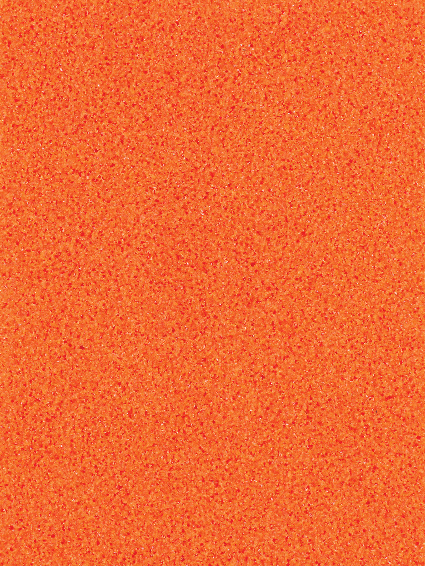 3" (76mm) x 4" (102mm) Very Fine Foam, Extreme Orange