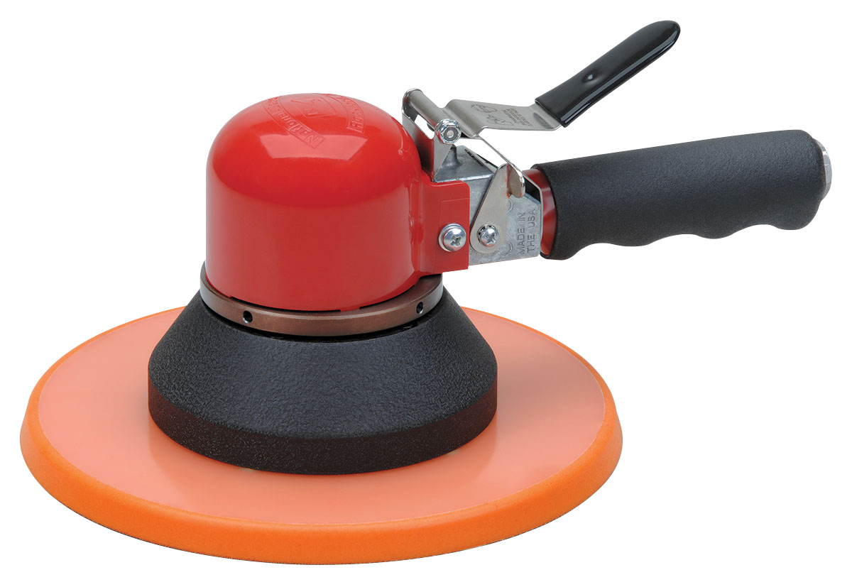 8" (203 mm) Dia. Two-Hand Gear-Driven Sander, Non-Vacuum