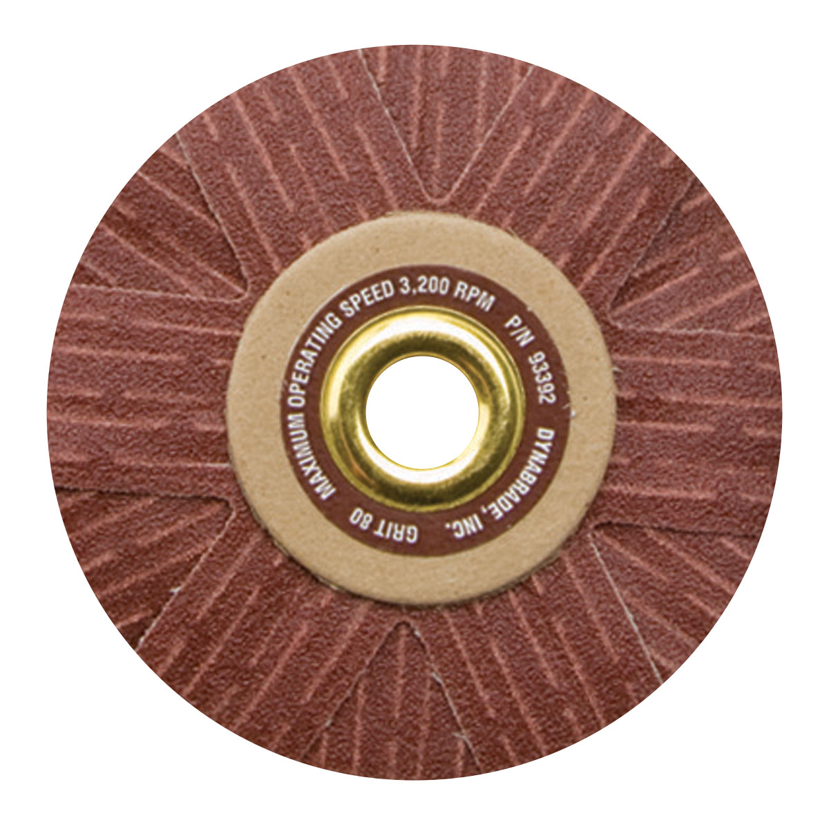 4" (102 mm) Dia. 120 Grit A/O Arbor-Mount Sanding Star