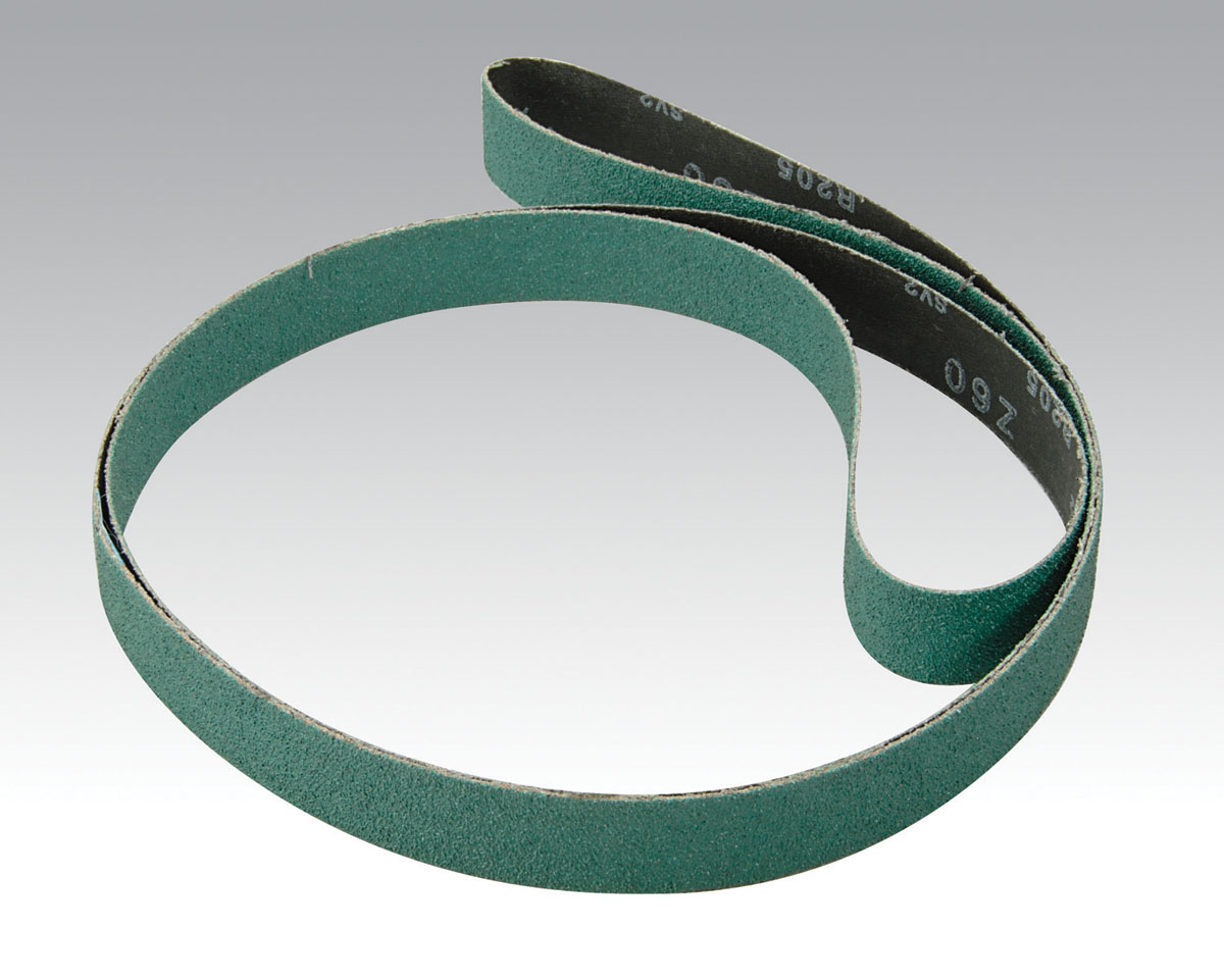 1" (25 mm) W x 72" (183 cm) L 60 Grit A/Z DynaCut Belt