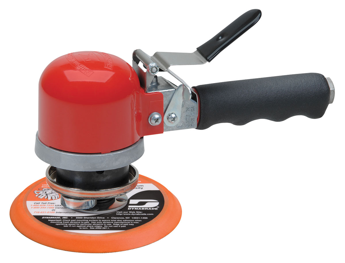 5" (127 mm) Dia. National Detroit Dual-Action Sander, Non-Vacuum