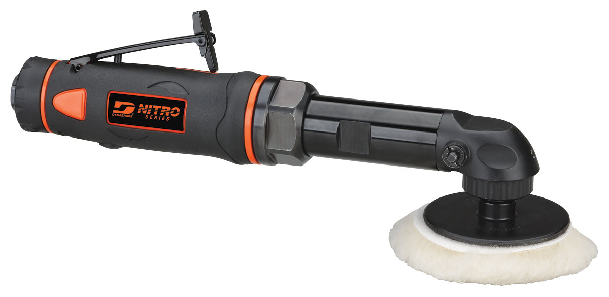 3" Extension Buffer/Polisher, 2,700 RPM, Right Angle