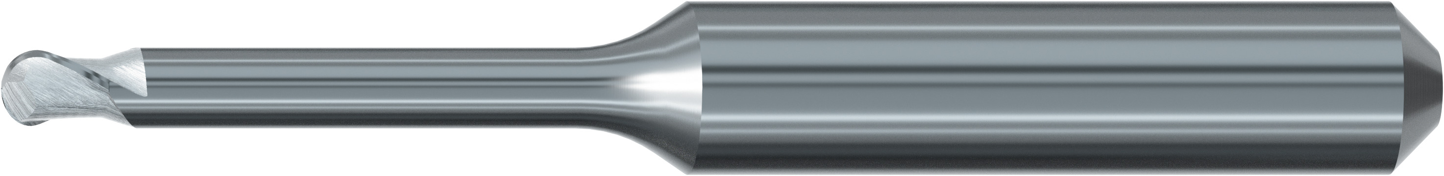 1 mm -Dental End Mill-Ball- 2 Flt