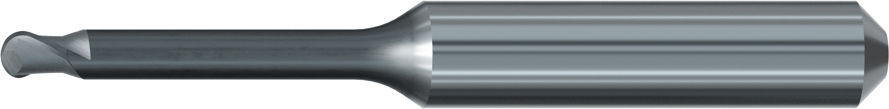 2 mm -Dental End Mill-Ball- 2 Flt - Diamond