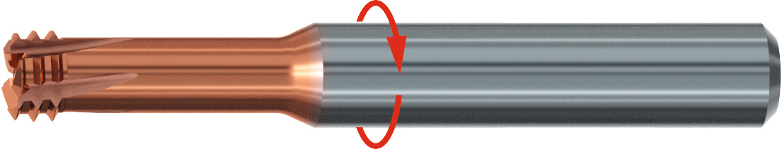 M3 Thread Mill - THRILLER Aero - ALCR-89