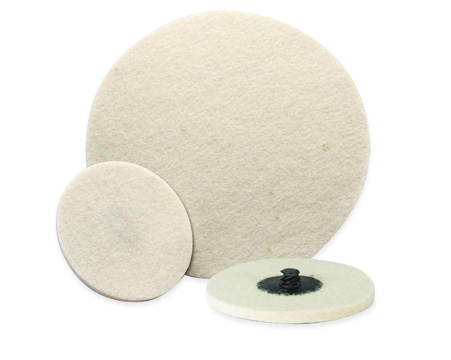 7" HOOK AND LOOP BUFFING DISCS